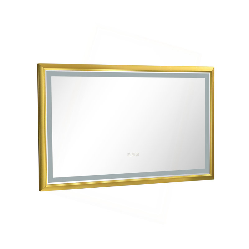 Versatile Wall-Mounted Bathroom LED Mirror With Advanced Functions For Ideal Vanity