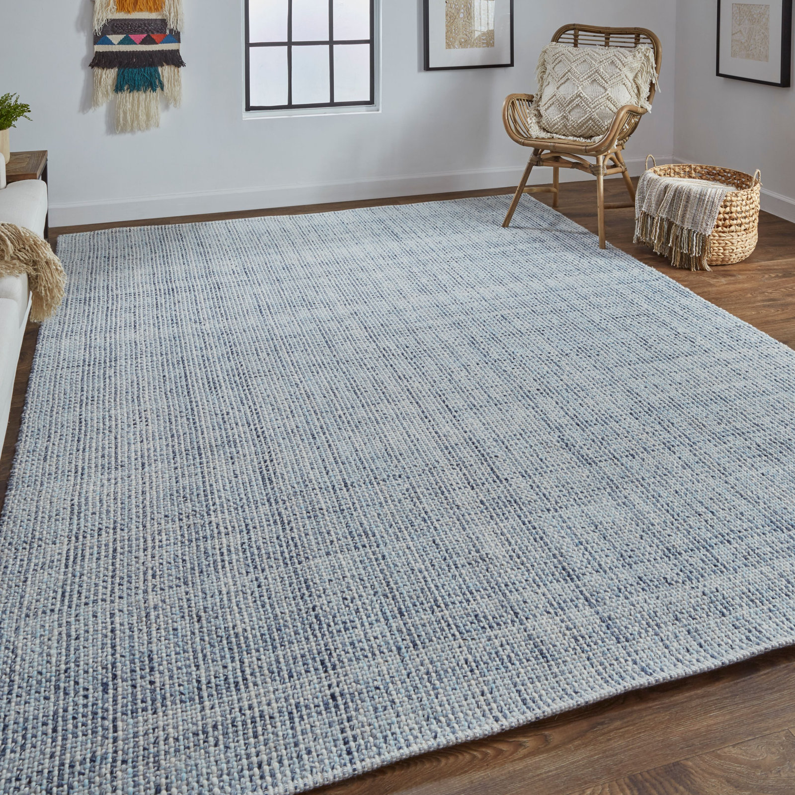 Fleurette Hand-Woven Rug, Rectangle 8' x 10'
