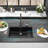 Quartz Composite Drop-In Kitchen Sink 33x22 Inch – Extra Deep, Heat Resistant, Modern Design-115613312