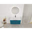 Meuble-lavabo mural 36 po avec lavabo et 2 portes à fermeture en douceur-584712560
