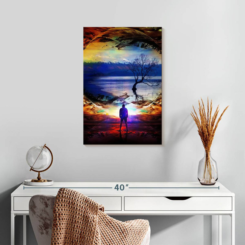 Kelan Edge Of Time, 24" H x 16" W