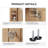 48" Functional Bathroom Vanity With Soft Close & Backsplash, No Assembly Needed & Easy To Clean-1504531306