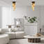 Pax Glass Flush Ceiling Light-98627074