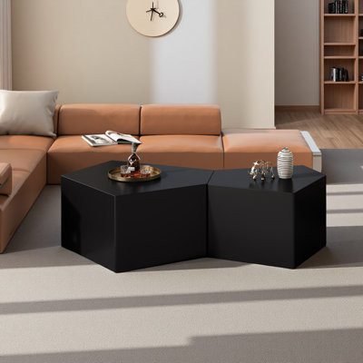 Pentagon Nesting Coffee Table Set Geometric Coffee Table Set Side Table Set Cocktail Table Set Center Table Set For Living Room Bedroom Pentagon Nesting Coffee Table Set Geometric Coffee Table Set Side Table Set Cocktail Table Set Center Table Set For Living Room Bedroom