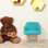 Chaise basse en bois avec dossier Home