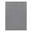 Lit escamotable double pleine grandeur avec tablettes, gris-440292680-440292681
