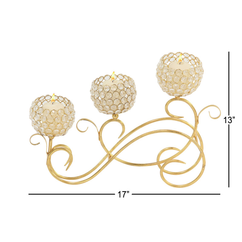 13'' H Tabletop Candelabra