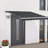 Electric Awning, Retractable Awning with Remote Controller and Manual Crank Handle-98287356-98287359