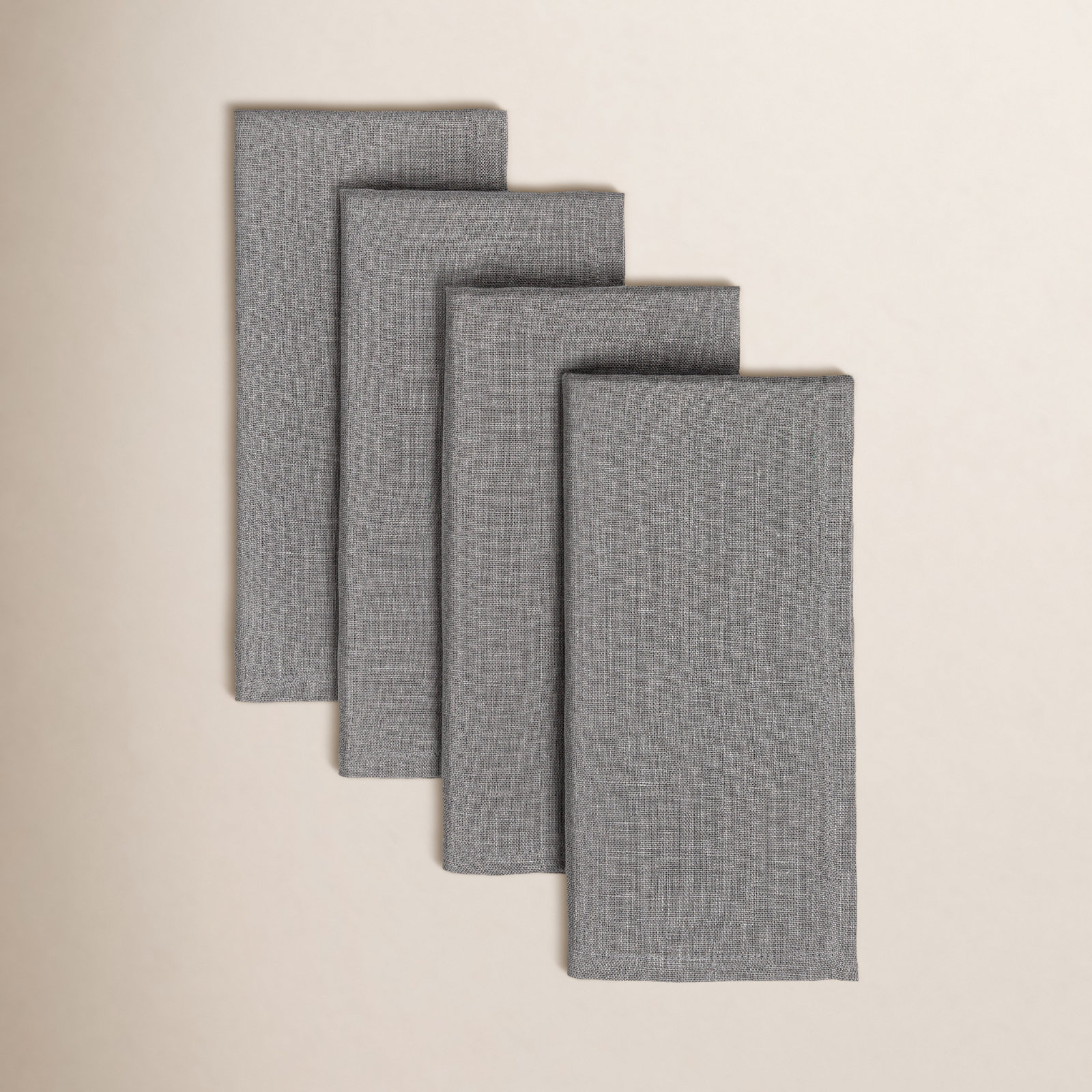 100% Linen Napkin, Gray