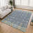 Premium Machine Washable Mayfield AMF2199 panel Rug-1197548373-1197548372