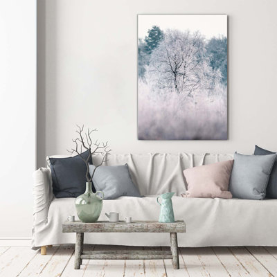 Winter Forest - Wrapped Canvas Print