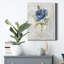 «Blue Linen Poppy», impression sur toile tendue-2060341