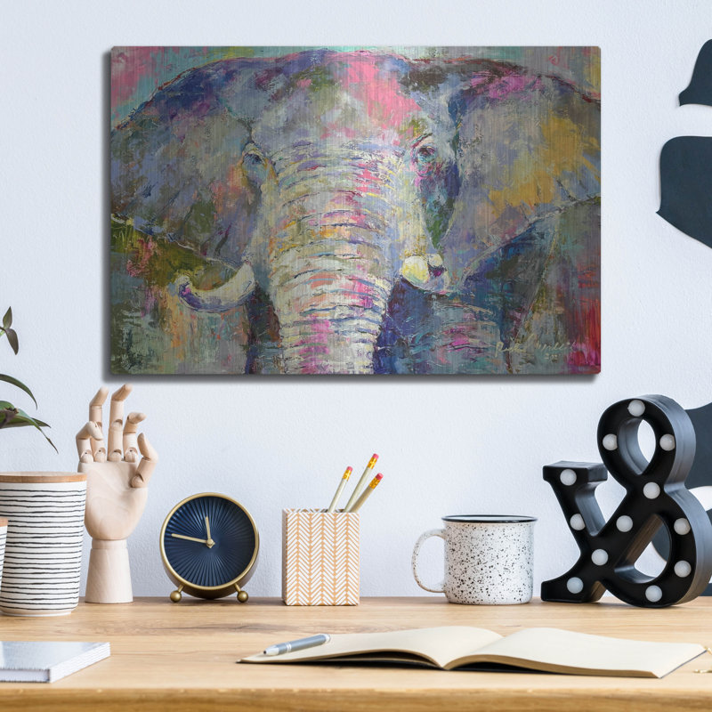 «Elephant 22» par Richard Wallich, H 12 po x l 16 po