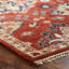 Wool Oriental Area Rug in Rust-1090724769