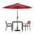 Parasol rouge est en rupture de stock