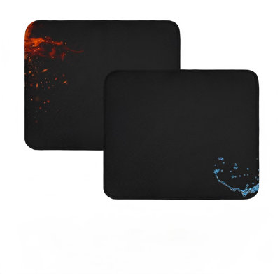 Fireproof 15X18 In Heat Resistant Mats，2PCS - Black
