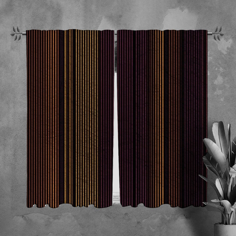 Paire de rideaux obscurcissant en polyester Tambra, L 40 po x L 61 po