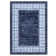 Modern Plaid Machine Washable Rug with Non-Slip Backing, Foldable Low Pile Floor Cover, Contemporary Bordered Indoor Mat for Bedroom, Living Room