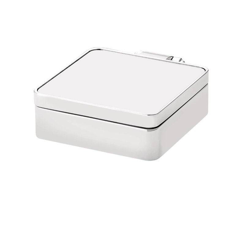 Latitude Run® 3AC5883530AC41349601EA2A78E17940 Metal Flip Traveller Alarm Clock