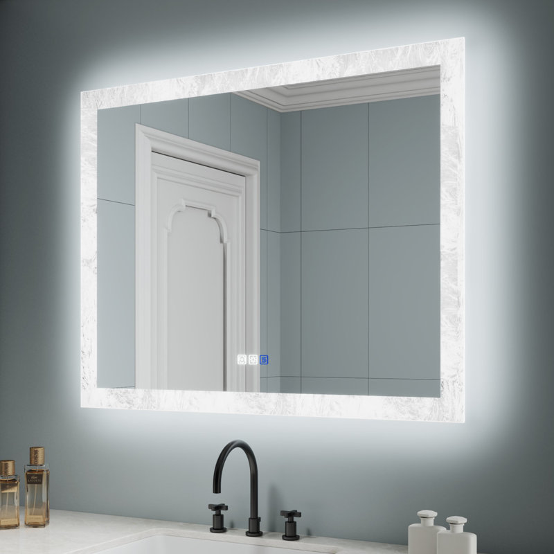 Miroir de salle de bain Viha, 32 po x 40 po