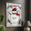 «Christmas Holiday Art XXV III», reproduction encadrée - bois massif-2125102179