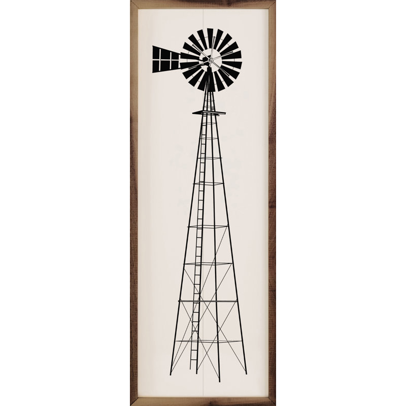 Windmill White, 48" H x 16" W