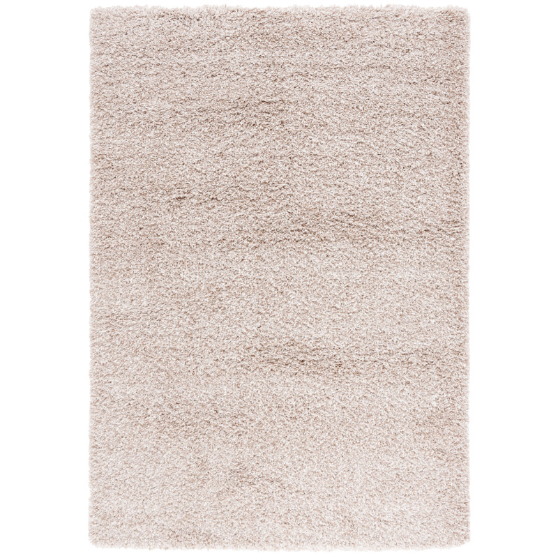 Tapis à poil long de couleur unie Performance Angeliya, Rectangle de 11 pi x 15 pi