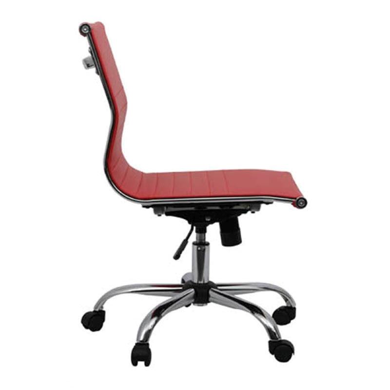 Chaise de travail ergonomique en polyuréthane sans accoudoirs