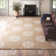 Damask Handmade Tufted Beige/Ivory Area Rug