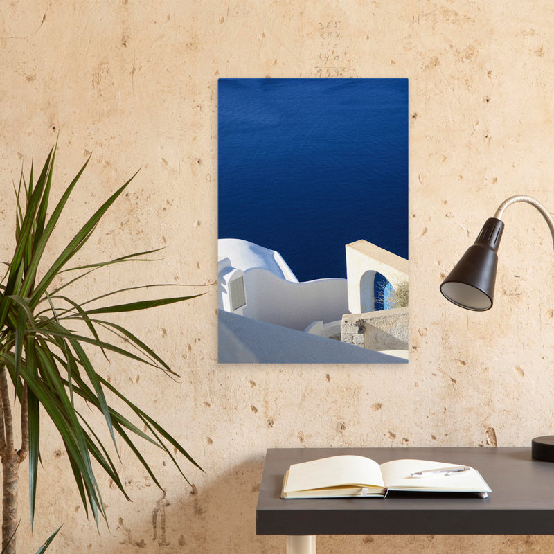 Contemporain et moderne Santorini II, H 24 po x l 16 po