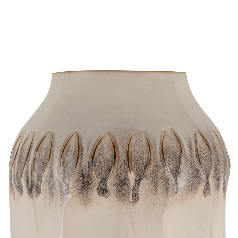 Kaya Ceramic Floor Vase, Small, 17" H x 7" W x 7" D