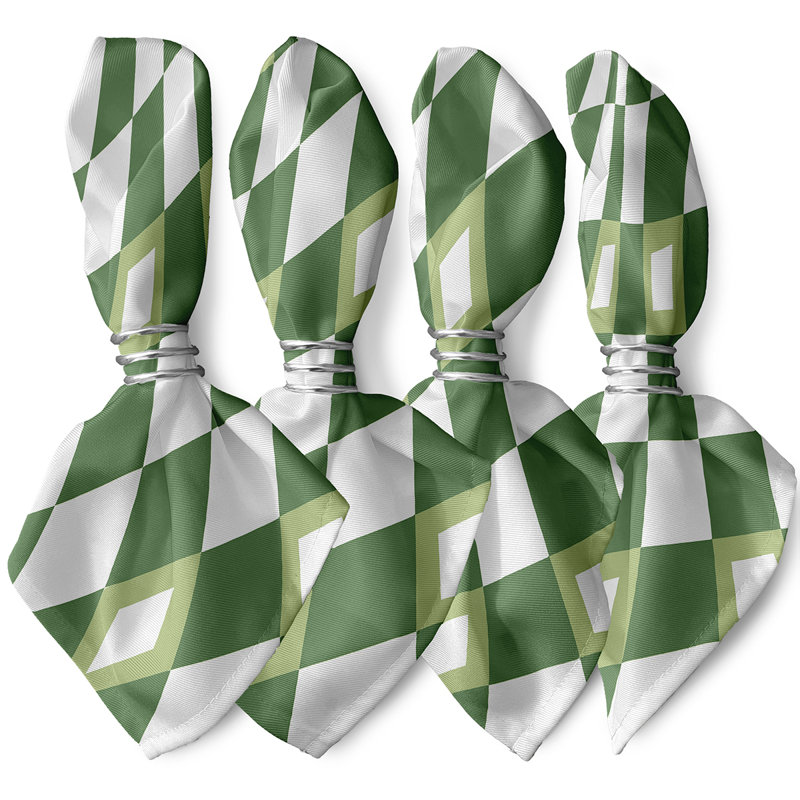 Ensemble de serviettes 4 pièces Noxon, Vert