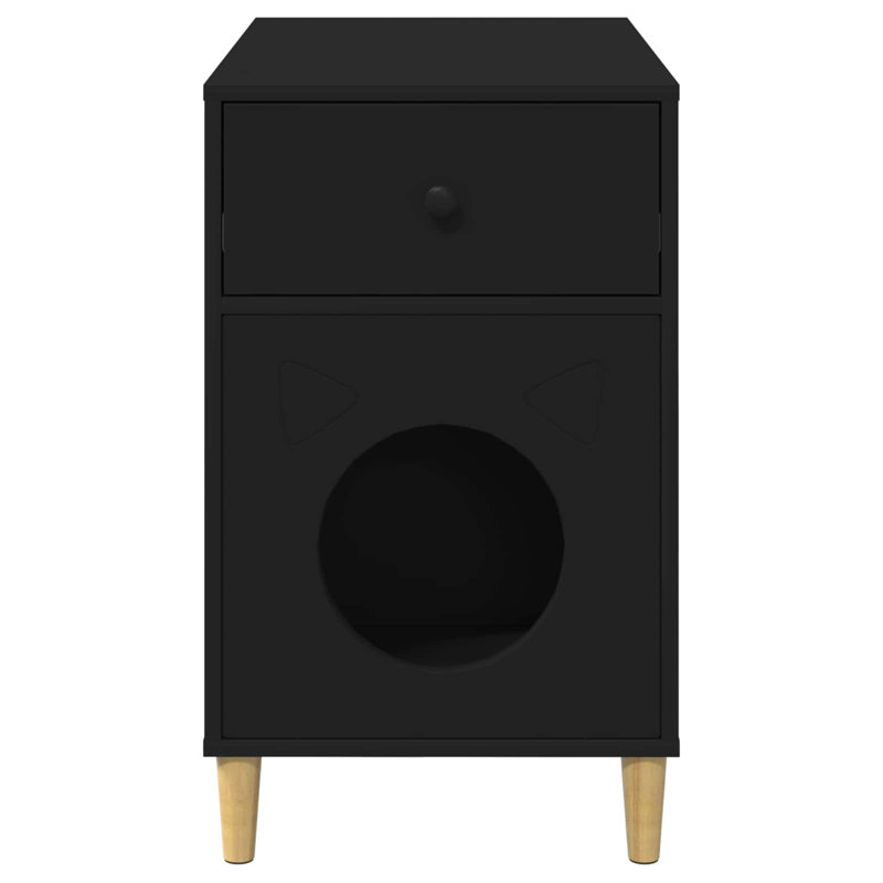 70 cm H Cat Tree / Condo, Black