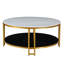 Table basse simple à 2 niveaux