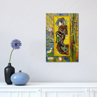 Courtesan (after Eisen) by Vincent Van Gogh - Wrapped Canvas Print