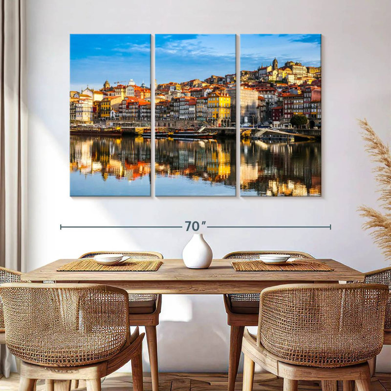 Ribeira Waterfront, 42" H x 65" W