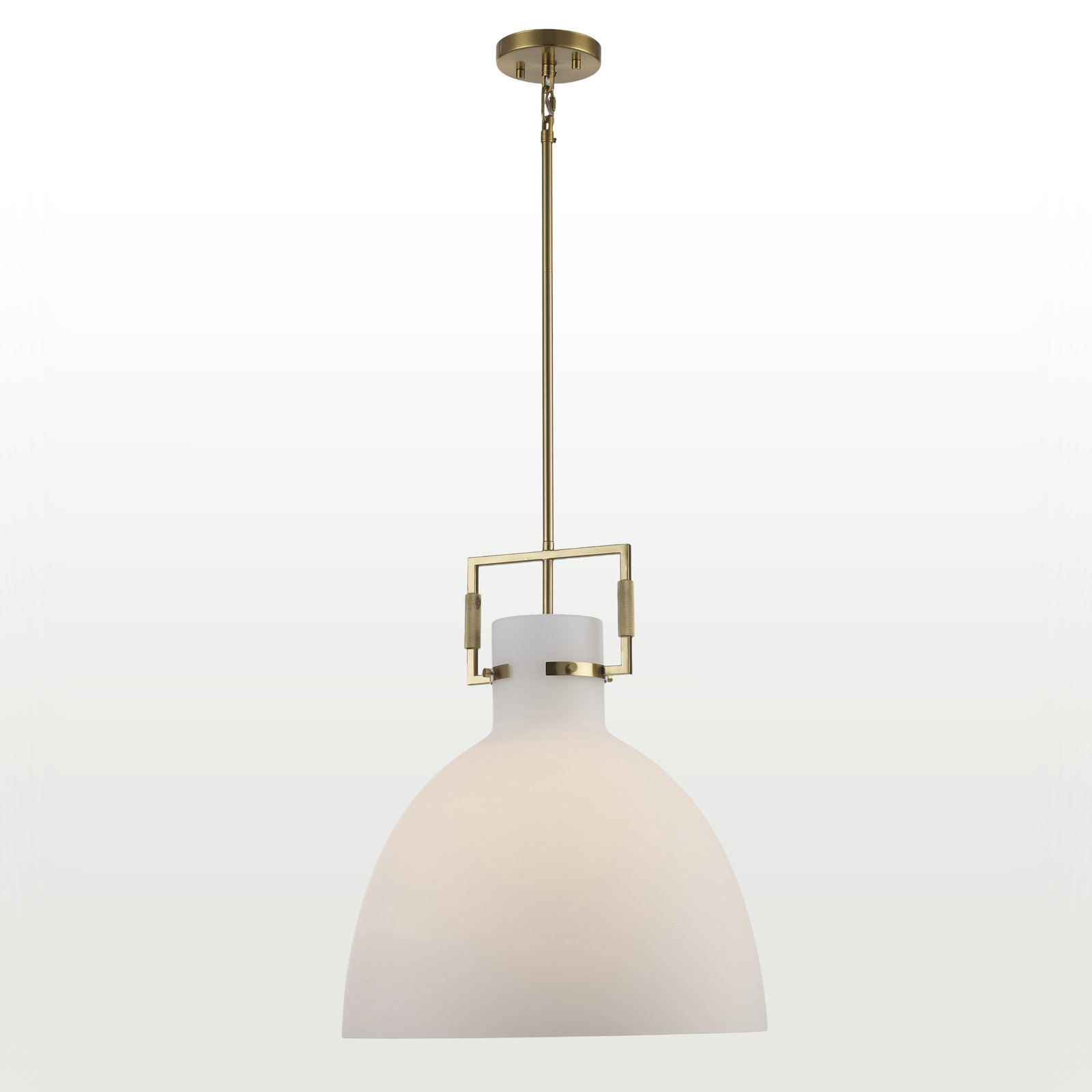 Miami 1 - Light Dome Pendant, Antique Gold