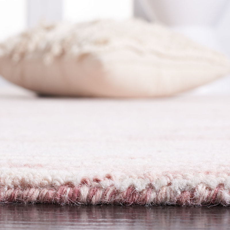 Ginsburg Metro Hand Tufted Indian Wool And Cotton With Latex Solid Color Rug, Rectangle 3' x 5'