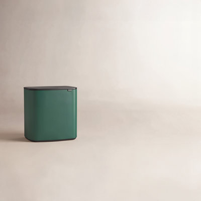 Brabantia Bo Touch Top Trash Can, 16 Gallon