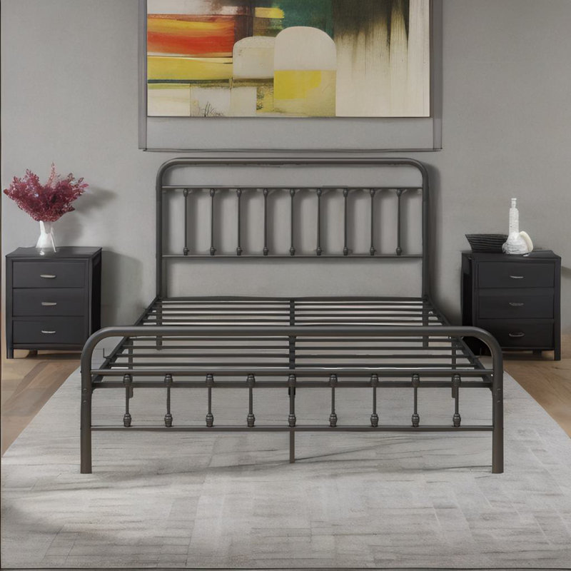 Metal Bed Frame Queen Size