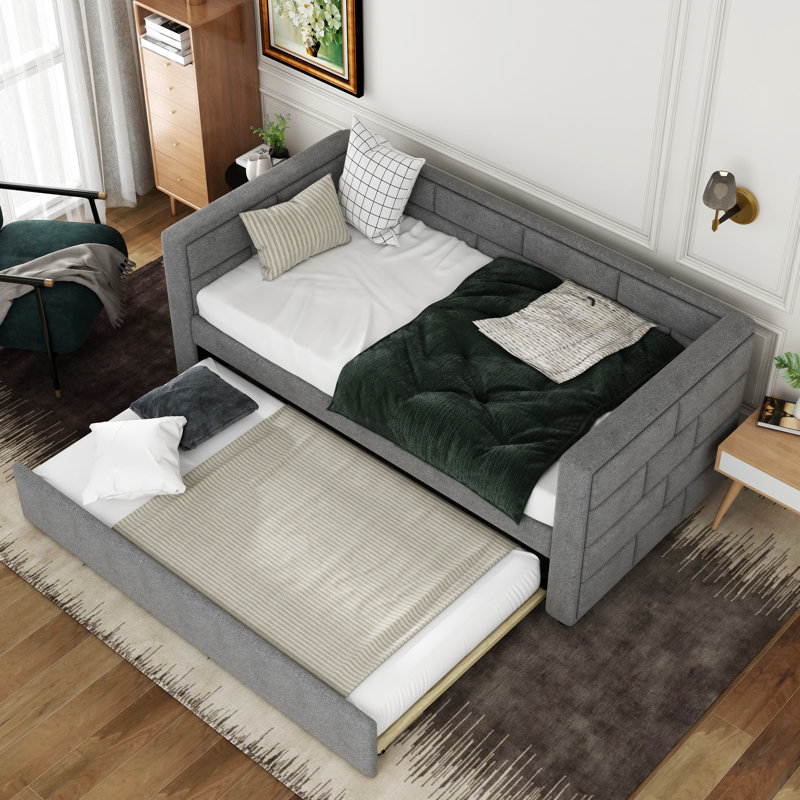 Twin Size Daybed With Trundle