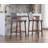 Pangita Walnut Solid Wood Counter Stool with Solid Wood Frame-1939244008-1939243030