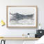 Lake McDonald Montana in Abstract - Picture Frame Graphic Art Print-55777639-55777644