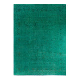 Overyed One-of-a-Kind Rectangle 9' X 11'10" Hand Knotted Area Rug