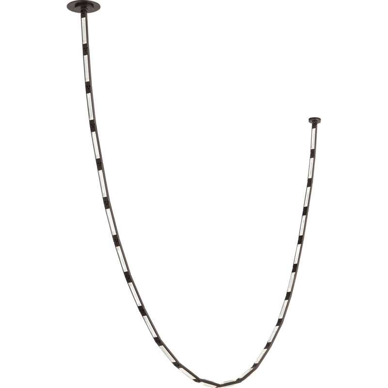 Catena 118 Chandelier, Bronze, Surface, 2700 Kelvins