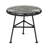Orlando Outdoor Glass Top Faux Rattan Side Table,Tempered Glass Top End Table-1574609740