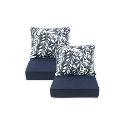 Coussin de siège d'extérieur Wildon Home