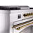 ILVE Nostalgie II Series 60 in. Dual Fuel Range with 7 Sealed Burners, Griddle, Frenchtop (Natural Gas, Glass Door)-98196783-98196825
