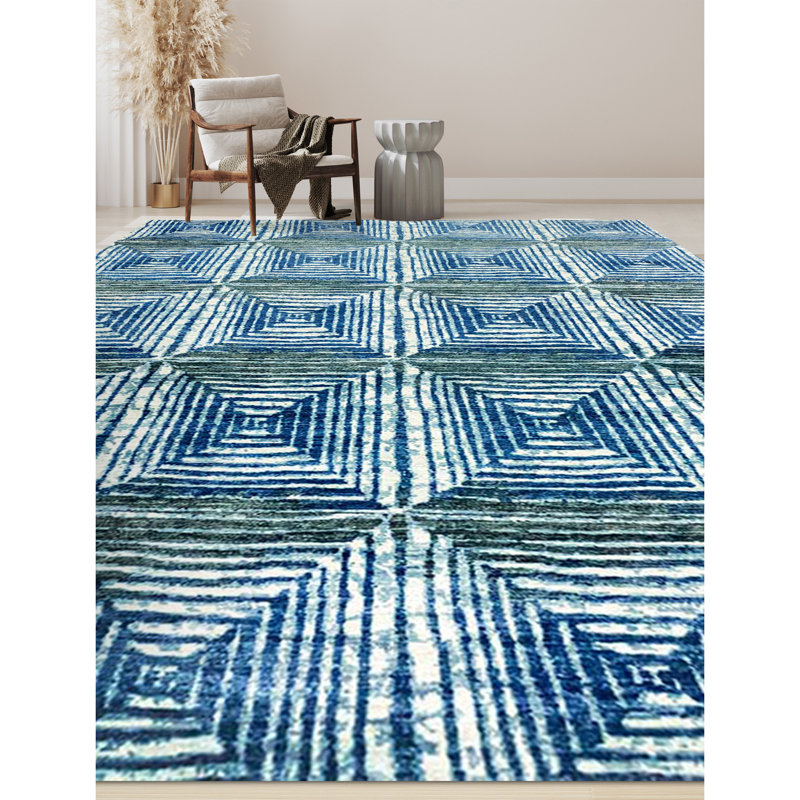 Geometric Area Rug, Rectangle 10' x 14'