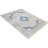 Area Rugs Washable Non-Slip, Carpet for Living Room Bedroom Dining Room - MACHINE MADE POLYESTER AREA RUGS - Ivory Color, Oriental Design-1023052343